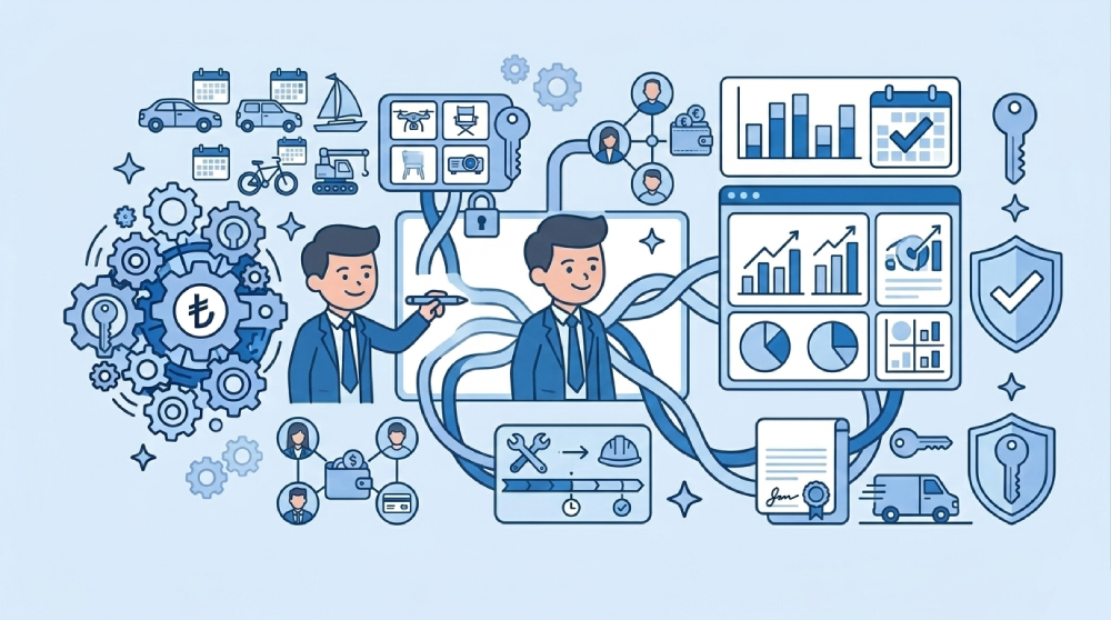 Kiralama İşletmeleri için YelkenKiralama Modülü