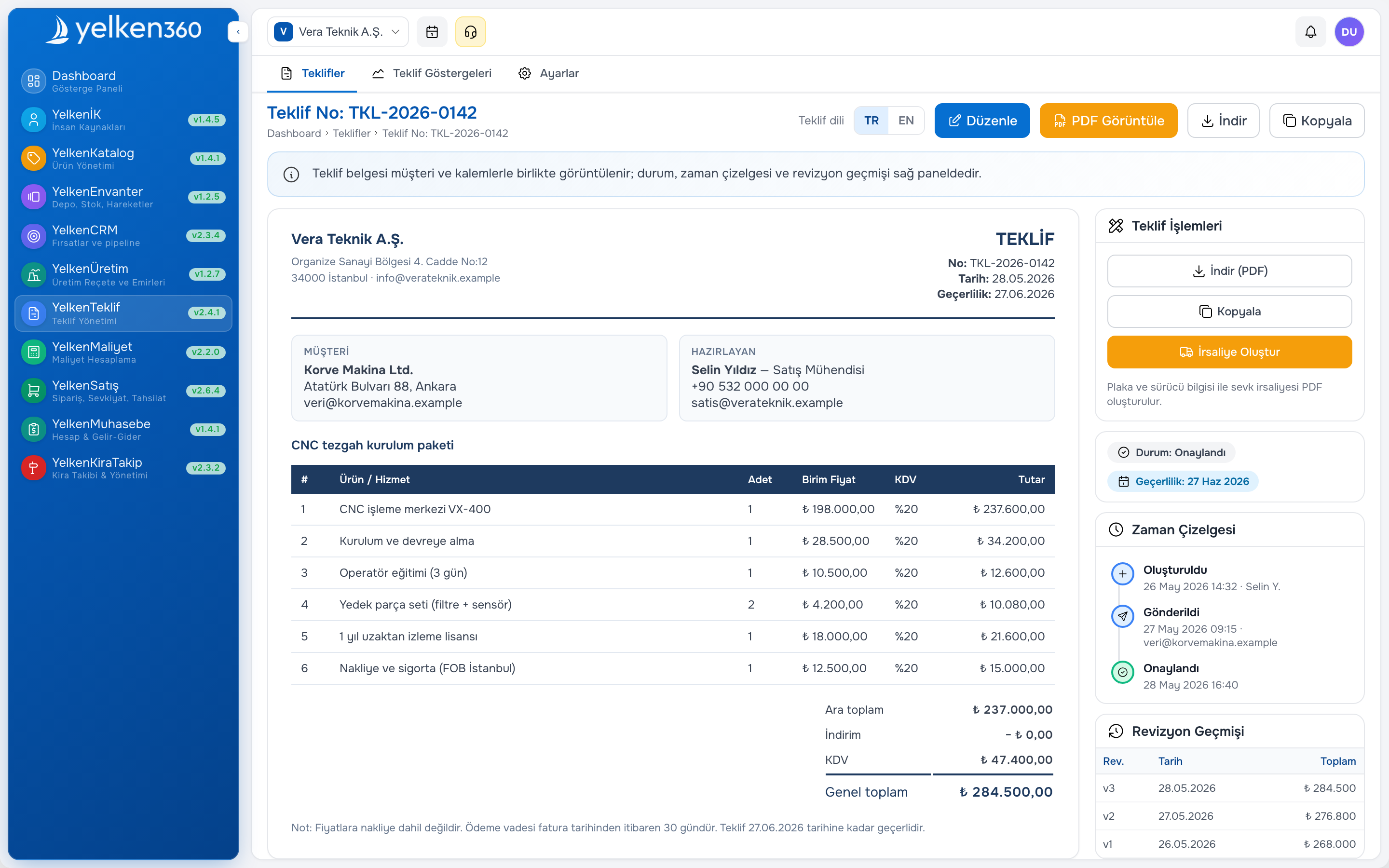 Fiyat Teklifi Programı ve Teklif Yönetimi: CRM ile Birlikte Kullanım